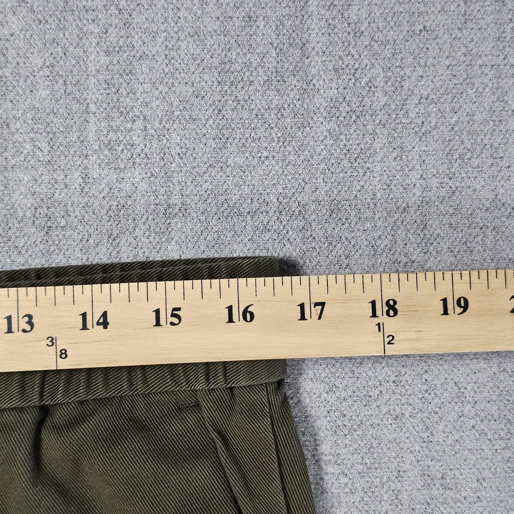 Banana Republic Men's Olive Green Slim Tapered Fit Lightweight Dress Pants - Picture 6 of 12